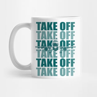 Aircraft Take Off Mug